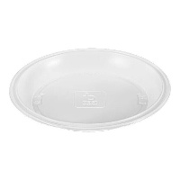 Piatti di plastica rotondi resistenti da 17 cm - 10 pezzi