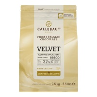 Pepite fondenti di cioccolato bianco Velvet 2,5 kg - Callebaut