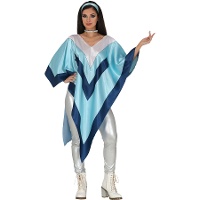Poncho in stile disco per adulti