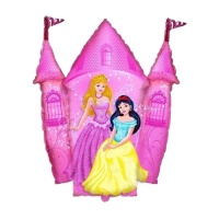 Palloncino castello della principessa 87 x 78 cm - Conver Party