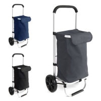 Carrello spesa pieghevole colorato da 50 L - DCasa