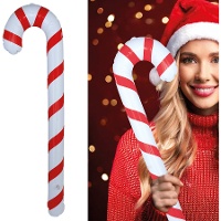 Bastone di Natale gonfiabile di 90 cm