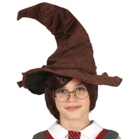 Cappello da mago marrone per bambini