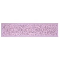 Stampo in silicone rettangolare con bordura di 46,7 x 11,6 cm - Artis decor