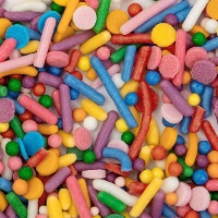 Sprinkles assortiti (confetti, bastoncini e perline) 76 g - PME
