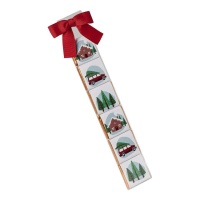 Cholocatinas de Navidad Abeto in confezione da 6 pezzi assortiti - 1 pz.