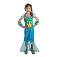 Costume da sirena con stella per bambini