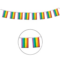 Gagliardetto arcobaleno - 10 m