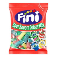 tronchetti di liquirizia colorati - Fini Sour Boom colour mix - 90 gr