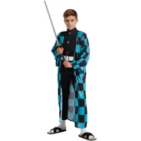 Costume da guerriero in stile manga per bambini