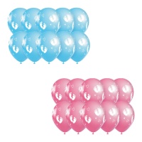 Palloncini con impronta di bambino da 30 cm - 10 unità