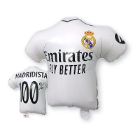 Palloncino a forma di maglia del Real Madrid 60 x 57 cm