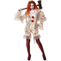 Costume da clown assassino per donna