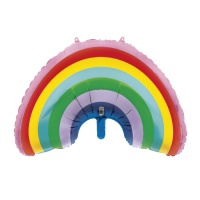 Palloncino XL arcobaleno da 91,4 cm - Unique
