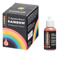Set coloranti Rainbow a base di olio da 30 ml - Sugarflair - 6 unità