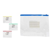 Busta con chiusura zip di dimensione A5 assortita - 1 unità