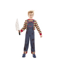 Costume bambola assassinia da bambino