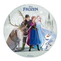 Cialda commestibile Frozen II Zero da 15,5 cm - Dekora