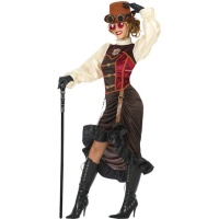 Costume Steampunk distopico per donna