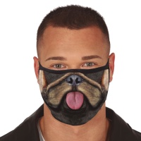 Maschera igienica riutilizzabile per cani adulti