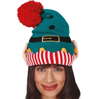 Cappello da elfo con nappa