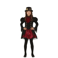 Costume vampiro steampunk da bambina
