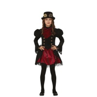 Costume da vampira gotica per bambina