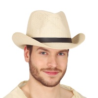 Cappello da cowboy in paglia da 56 cm