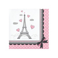 Tovaglioli Paris da 12,5 x 12,5 cm - 18 unità