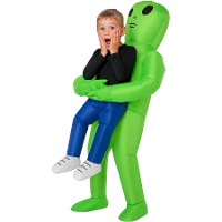 Costume da bambino in braccio ad un alieno gonfiabile per bambini