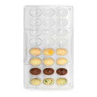 Stampo per uova di cioccolato 5,48 gr - Decora - 24 cavità