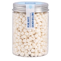 Sprinkles di mini marshmallow croccanti bianco perlato - 87 g - PME