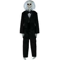 Ciondolo di uomo in abito scheletro di 40 cm