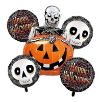 Mazzo di Happy Halloween - 5 unità
