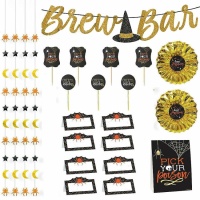 Kit di decorazione per bar di Halloween - 23 unità