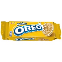Oreo biscotti ripieni di crema alla vaniglia Golden - 66 gr