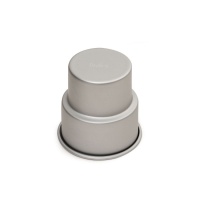 Stampo per mini Wedding Cake a 2 livelli in alluminio di 7 x 8 cm - Decora