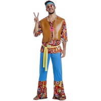 Costume da Hippie allegro per uomo