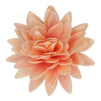 Ostia di fiore di peonia arancione di 12,5 cm - FunCakes - 1 unità