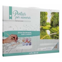 Paesaggio naturale Paint by numbers 40 x 29,5 cm - Artis decor