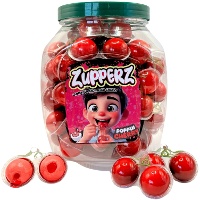 Ciliegie gommose ripiene da 18 gr Zupperz - 50 unità