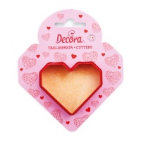 Tagliapasta cuore da 8 x 5 x 2,2 cm - Decora