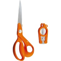 Set di 2 forbici arancioni - Kleiber