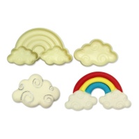 Stampi per nuvole e arcobaleni - JEM - 2 pz.
