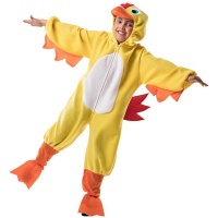 Costume da pollo giallo per bambini