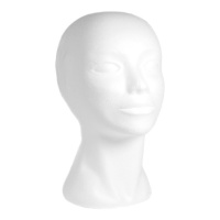 Figura di testa di donna in sughero 16 x 29 cm - 1 pz.