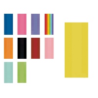 Sacchetti di plastica colorati con cerniera 12,7 x 29,2 x 7,6 cm - 25 pz.