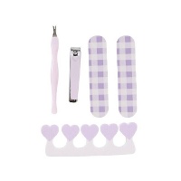 Set di manicure lilla Vichy - 6 pezzi