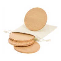 Sottobicchieri in bambù - 4 pezzi