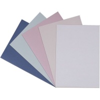 Pack cartoncini lisci perlati colori tenui da 25,4 x 18 cm - Artis decor - 15 unità